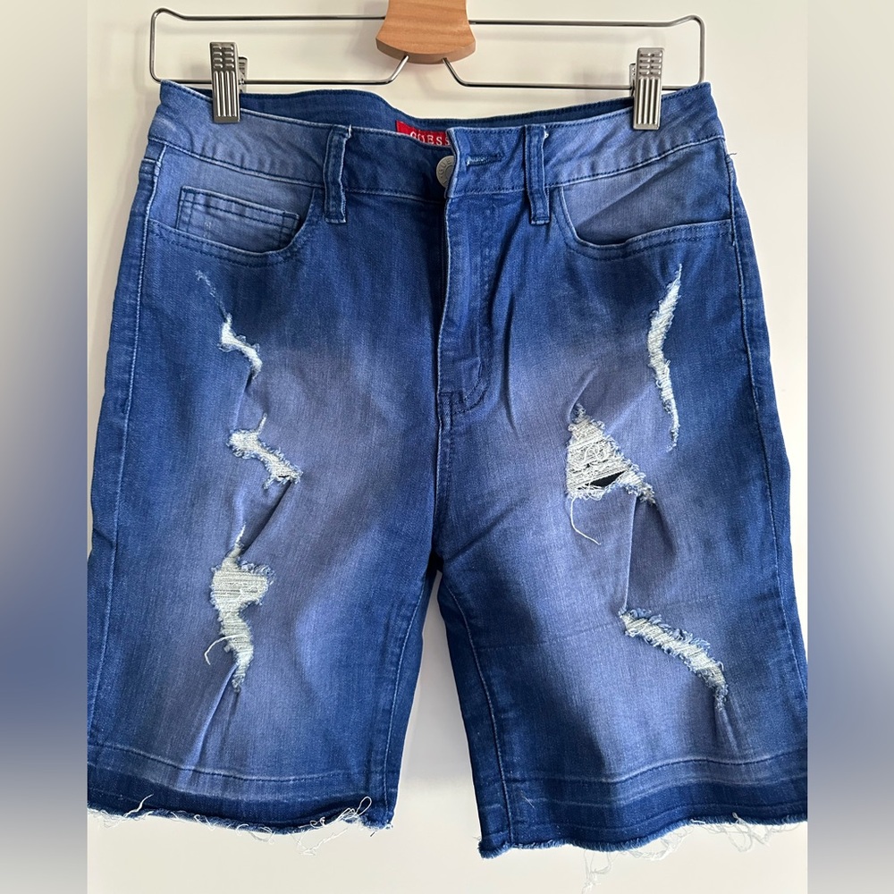 Guess Blue Denim Jeans with Red Label